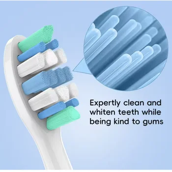 Náhradní hlavice zubního kartáčku kompatibilní s elektrickými hlavicemi Philips Sonicare 1100 2100 4100 4300 5100 5300 6100 6500 atd. 8 nejlepší prodej Philips Hue - №6