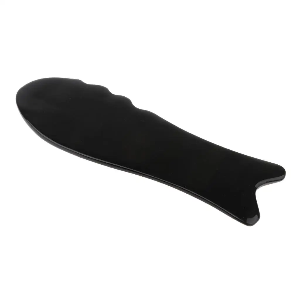 Manual Fish Shaped Board Full Self Massage Scraping Tool for Beauty Salon, Home