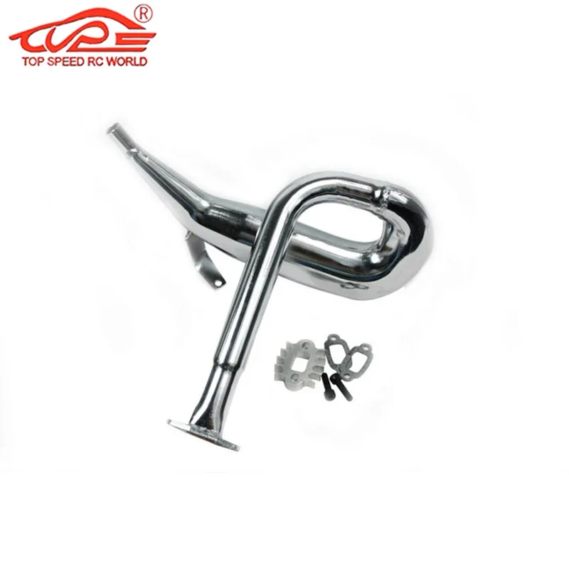 Dominator Pipe for Hpi Rovan Km Baja 5b Ss Fit for Rovan 45cc Engine Rc Car Exhaust Pipe