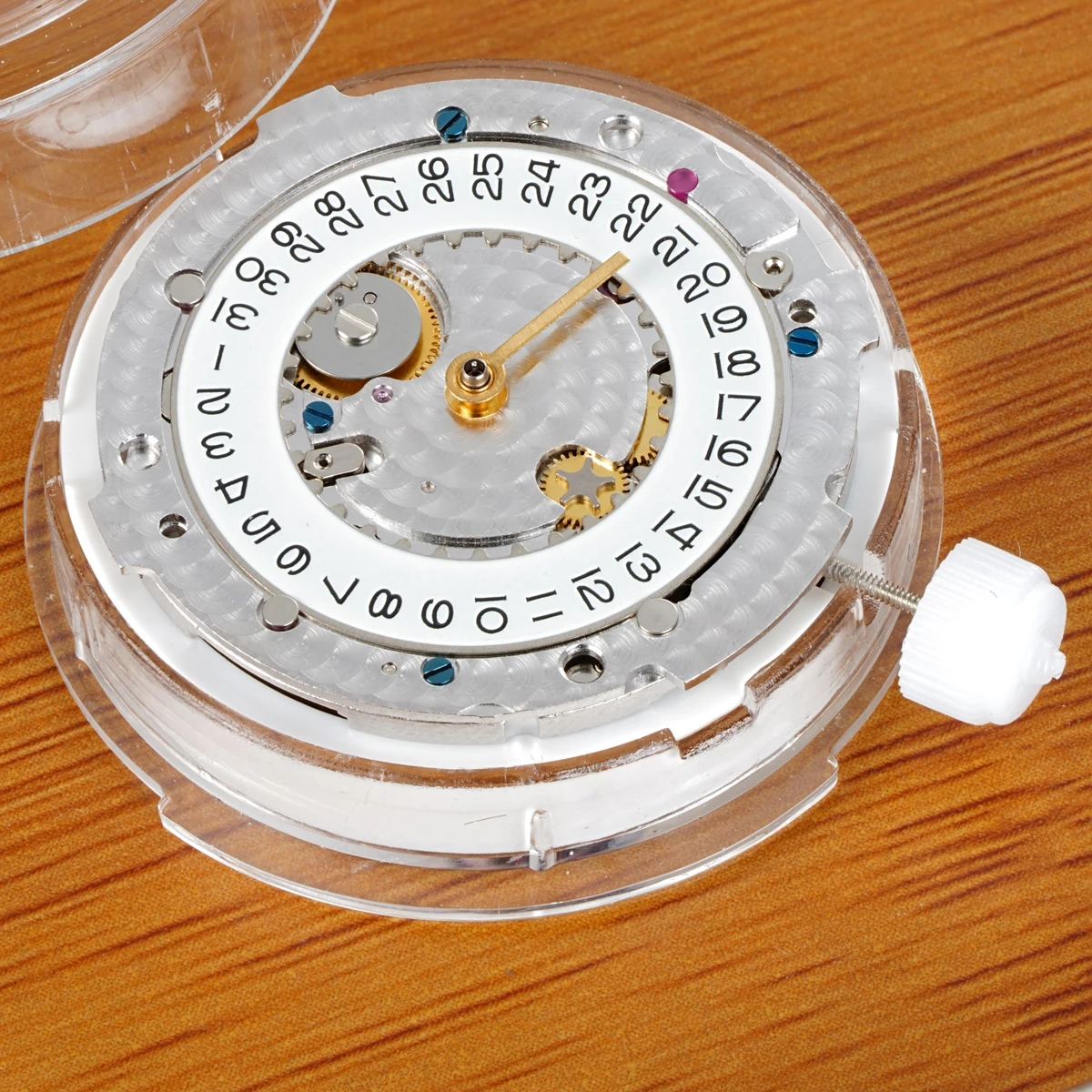 Shanghai VSF Super 3235 Automatic Mechanical Movement 36mm/41mm Blue Balance Wheel Watch Movement VS 3235 Clean Factory