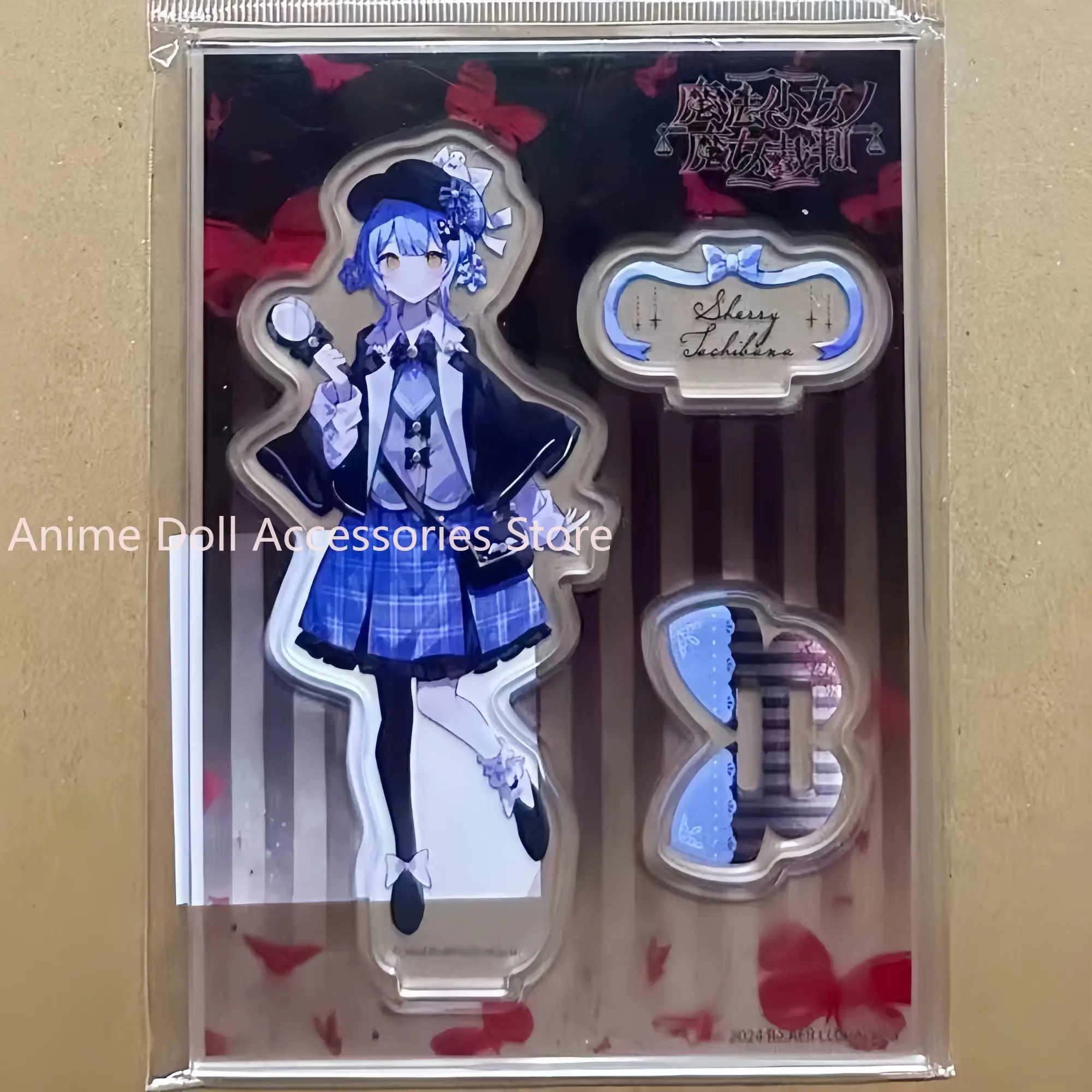 

Anime Magical Girl Witch Trial Tachibana Sherii Acrylic Figure Stand Model Plate Desk Decor Cartoon Ornament Accesorios