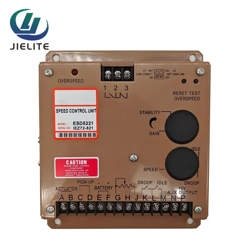 

ESD5221 electronic engine speed controller, governor, generator, generator set, parts(Factory Straight)