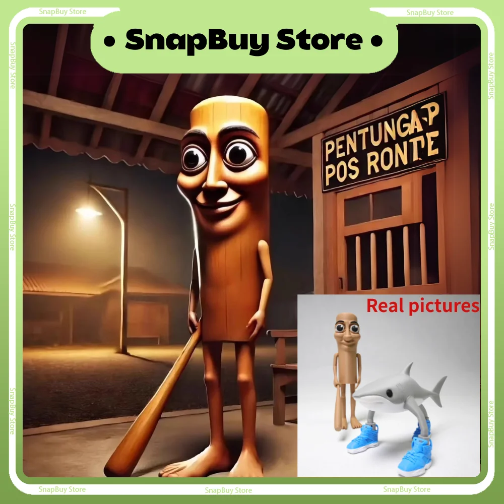 

Tung Tung Sahur Italian Brainrot Wooden Stick Creative Toys Collection Decoration Ornaments Funny Cute Doll Toy Birthday Gift