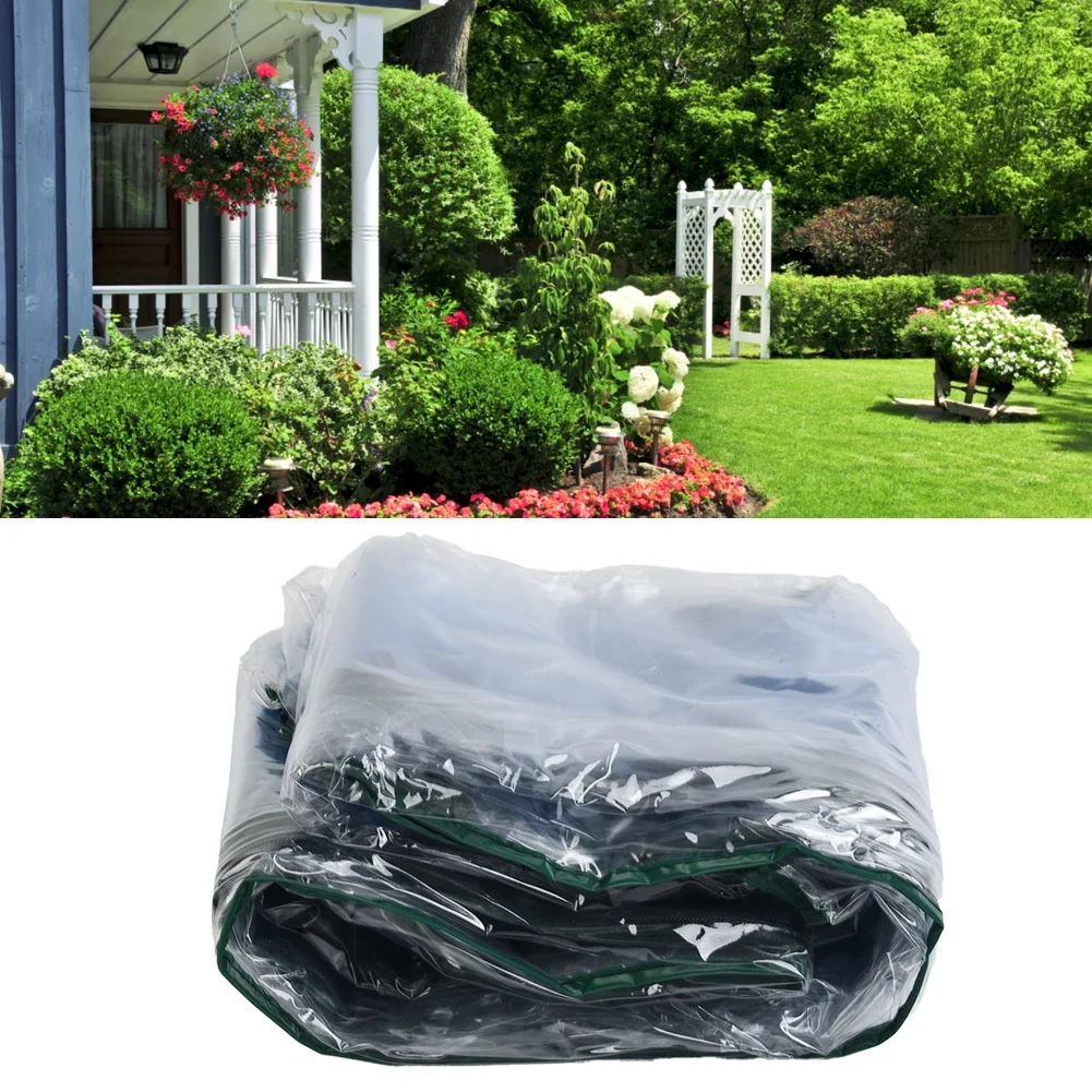 Cover Greenhouse Cover Spare Supply Plant Cover Transparent PVC Plants Grow 73*143*195cm Accessories Greenhouse