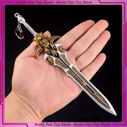 22Cm God Of War Wapen Kratos Blade Van Olympus Zeus Anime Wapen Sleutelhanger Model Game Samurai Wapen Model Verjaardagscadeau speelgoed