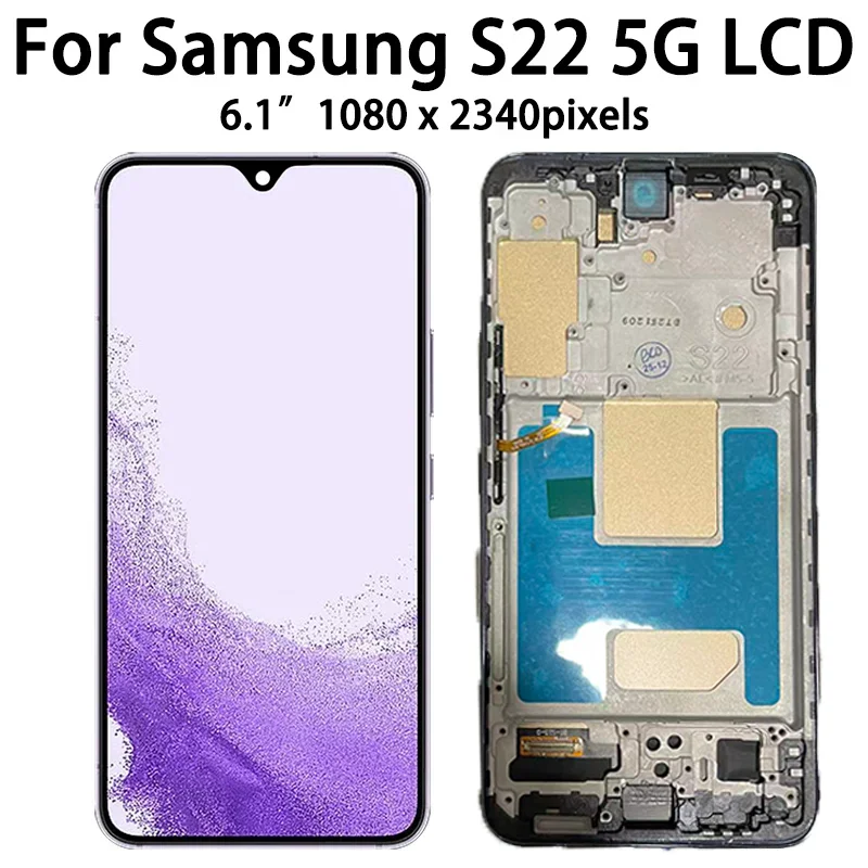 Ekran TFT S22 do S22 5G S901B S901U S901W S901N S901E Wyświetlacz LCD Ekran Dotykowy Digitizer Zestaw Wymienny — zdjęcie produktu 3