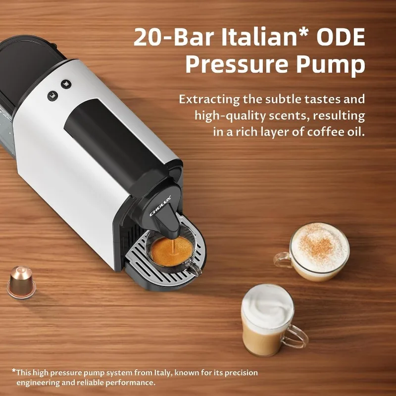 Bafè-Pro Espresso Machine, Mini Espresso Machine for Nespresso Original Capsules, Single Serve Coffee Machine for Home Espresso