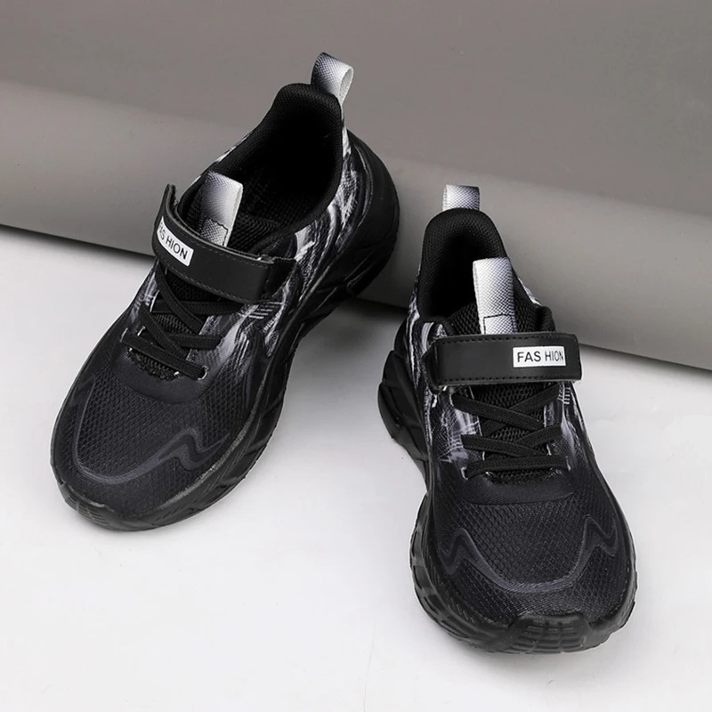 Zapatos deportivos informales ligeros antideslizantes para niños y niñas, zapatillas deportivas para caminar al aire libre, tenis, talla 28-40