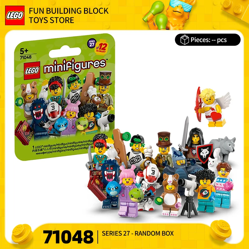 LEGO 71048 Snappin' Striker Series 27: هدية لعبة مكعبات البناء للأطفال مكونة من 12 قطعة