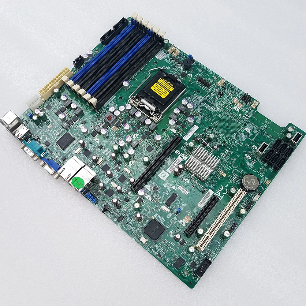 For Supermicro Motherboard Xeon X3400 / L3400 Series Core i3 LGA1156 DDR3 Quad Intel® 82574L Gigabit Ethernet X8SIE-LN4