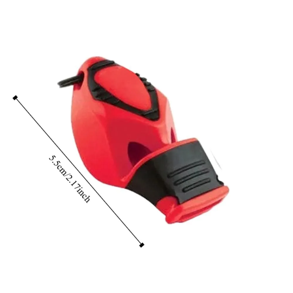 Outdoor Survival High Frequency Dolphin Whistle Non-nuclear Portable Sport Whistle Loud Multifunctinal Guard Whistle Football