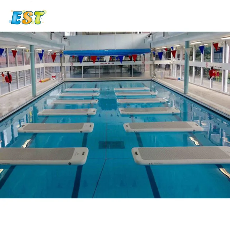 

High Quality Aqua Fitness Aquatic Inflatable Yoga Mats For Water Sports