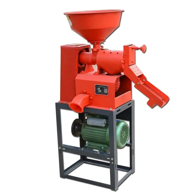 Factory Price Small Rice Mill Machine with AL & Copper Motor 2.2KW Power 200kg/h Capacity Save Power