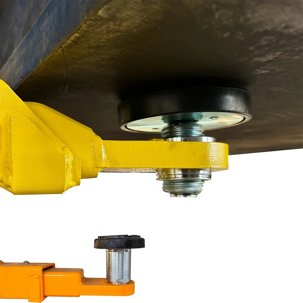 Carbon Steel Car Lift Jack Pad Adapter For Auto Repair Load-Bearing Lift Support With Scratch-Resistant Chassis Protection Pad