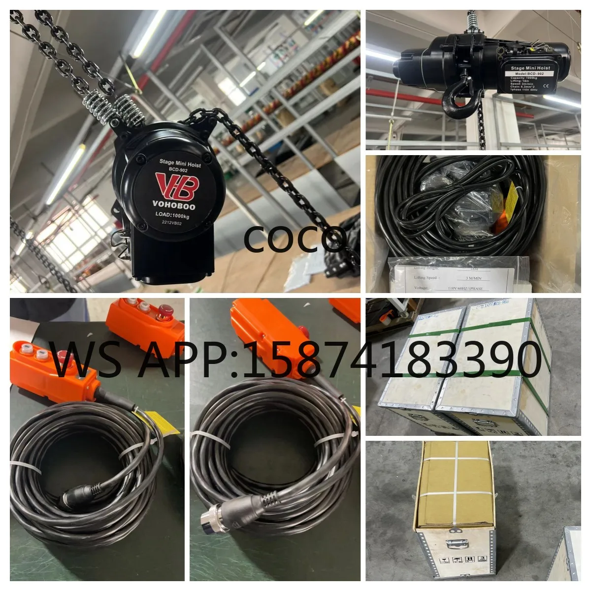 Electric Chain Stage Truss Hoist 0.5/1/2 Ton, Wholesale Price On Sale