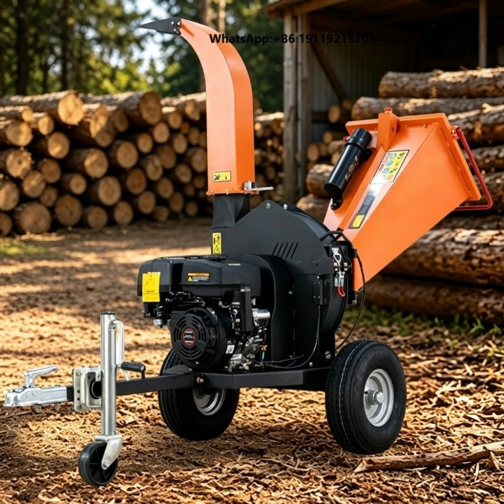 Coresmith GS150 Tow Behind Wood Shredder Machine 245kg Weight for Garden Pruning Branch Crushing Work