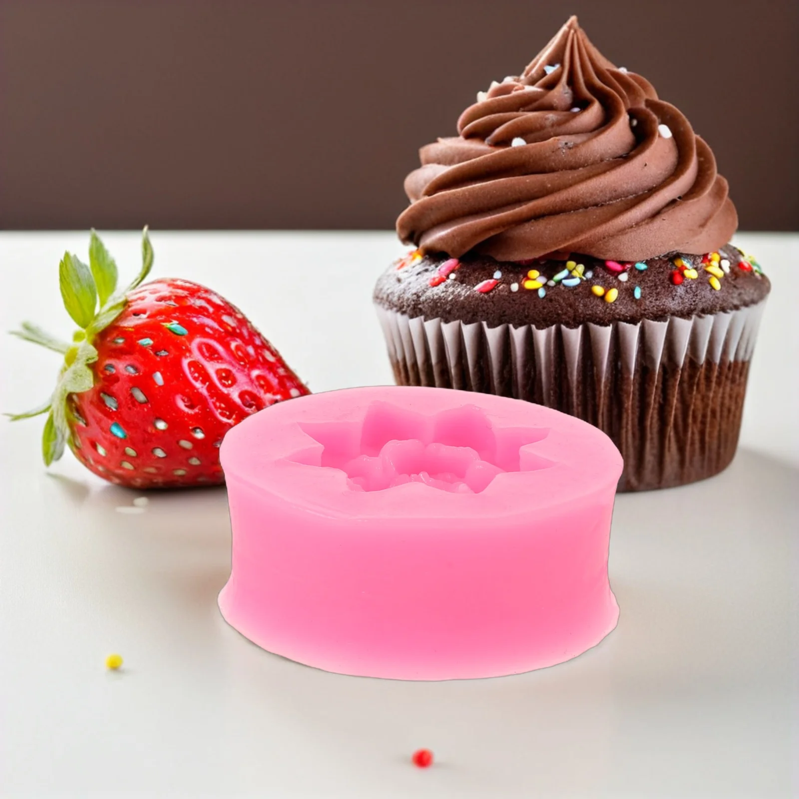 

Lotus Flower Silicone Cake Mold Creative 3D Design for Fondant Chocolate Ice Cube Mousse Jelly DIY Dessert Baking Kitchen Decor