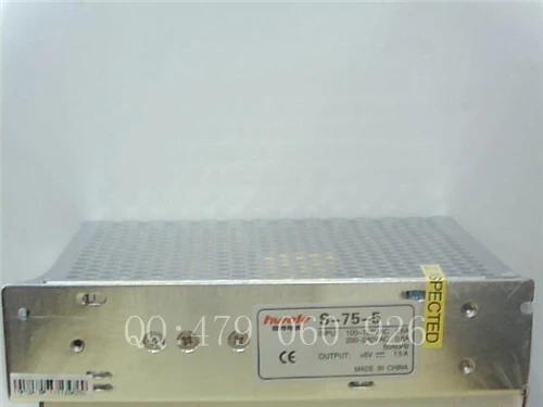 [JIYUAN] Heng Wei switching power supply S-75-5 5V15A  --3PCS/LOT