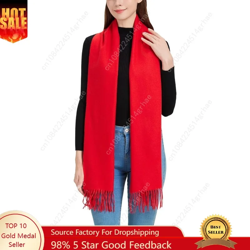 

Plaid Scarf for Women and Men-Fall Winter Classic Cashmere Feel Tartan Checkered Plaid Scarves