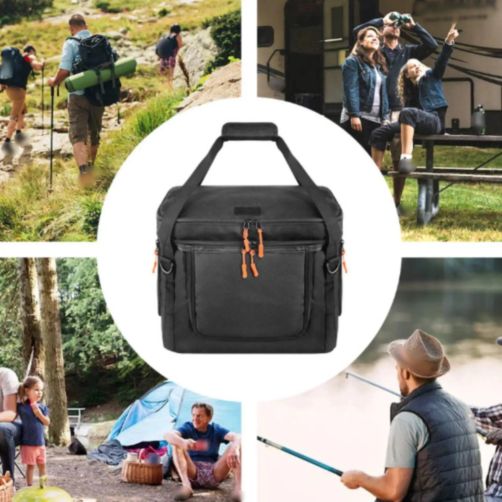 Portable Power Station Bag Shockproof Power Station Carrying Case Wear-Resistant