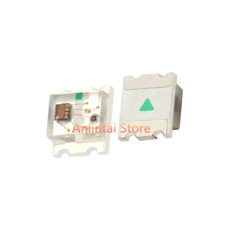 ‎ Smd ‎ ، 2 × 2 ، rgb طول موجي رئيسي ثلاثي الألوان 470.4nm622.5nm515.6nm ، 20