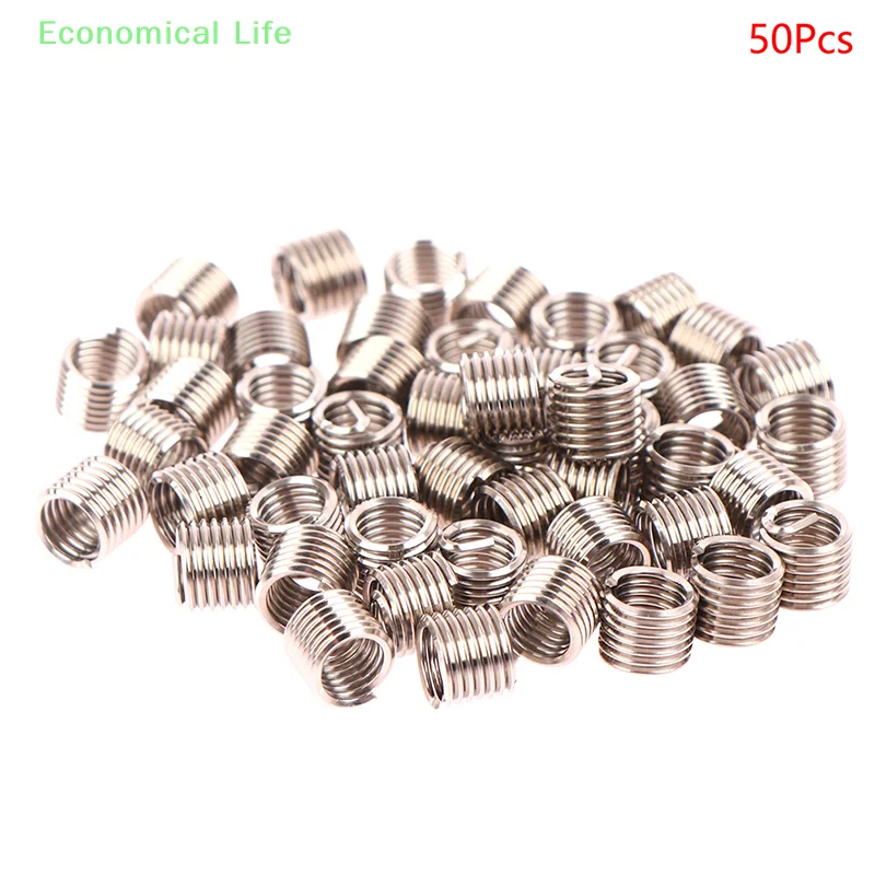 Stainless Steel Helicoil Wire Thread Insert M6 X 1.0 1.5D Insert Helicoil Wire Thread Repair Inserts