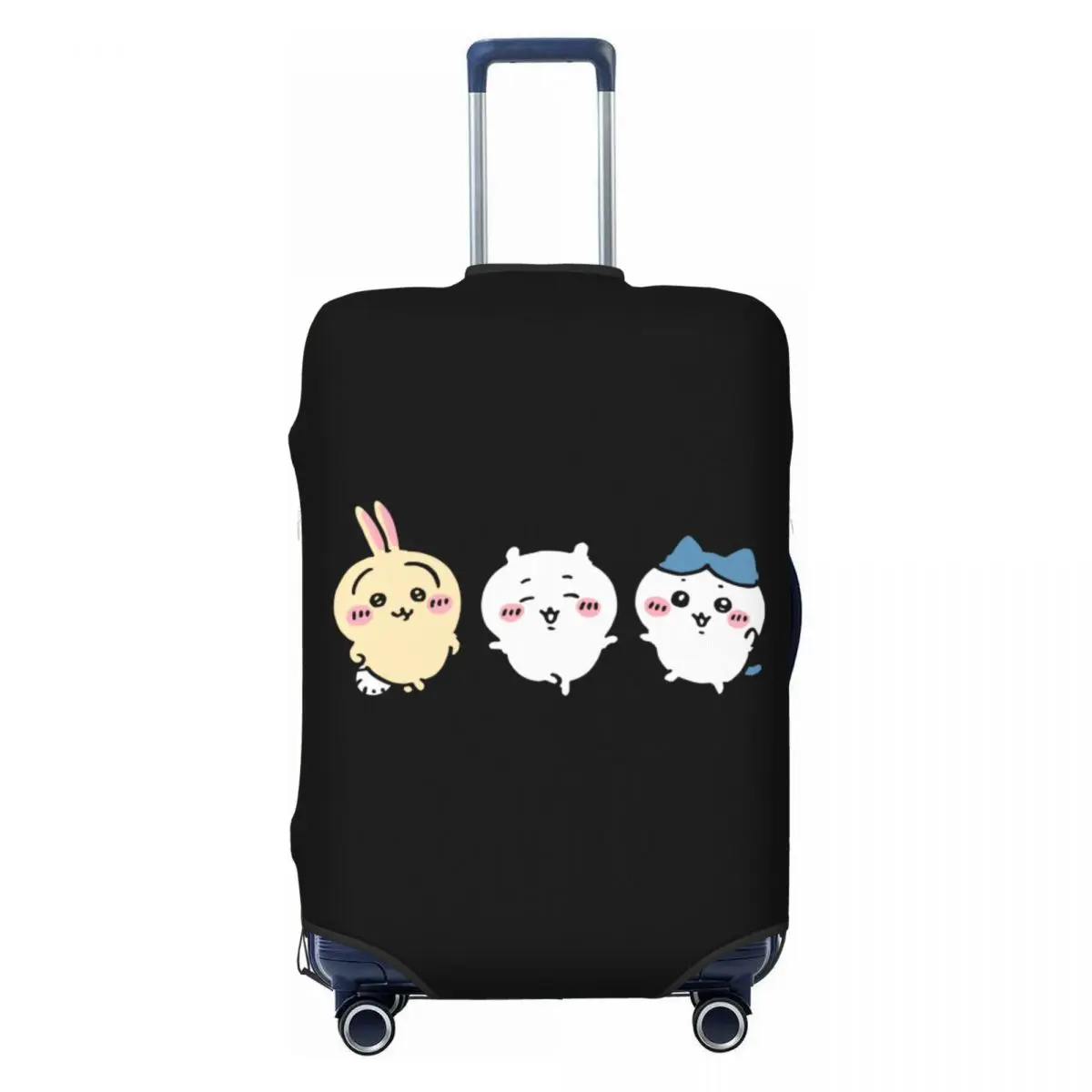 

Пользовательские аниме-фигурки Chiikawa, чехол для чемодана, эластичные защитные чехлы для багажа на 18-32 дюйма