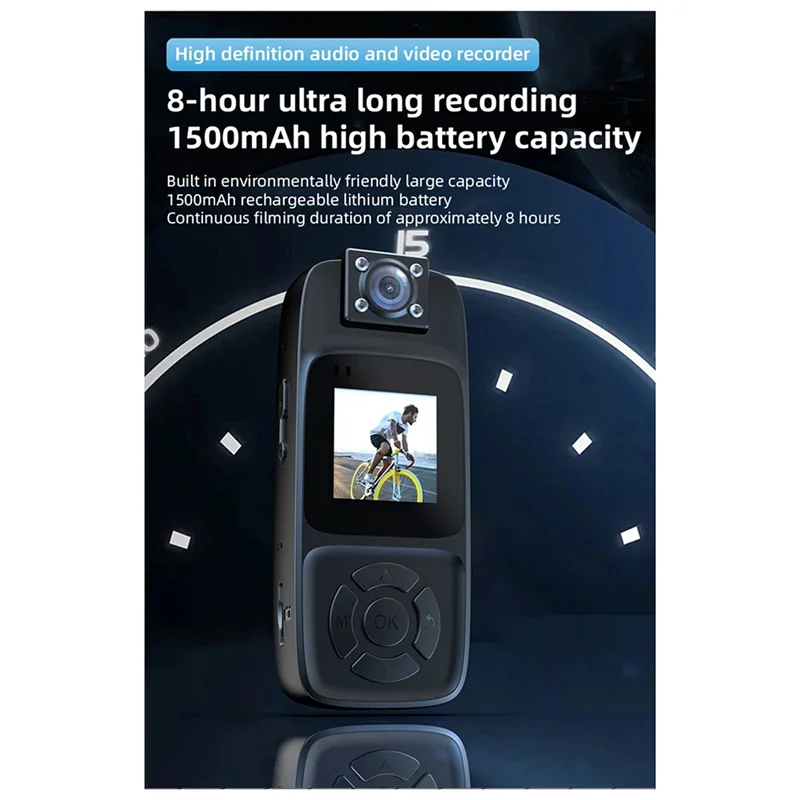 FFYY-HD كاميرا الحركة المحمولة مسجل فيديو رقمي 4K مسجل فيديو محمول ركوب الدراجات