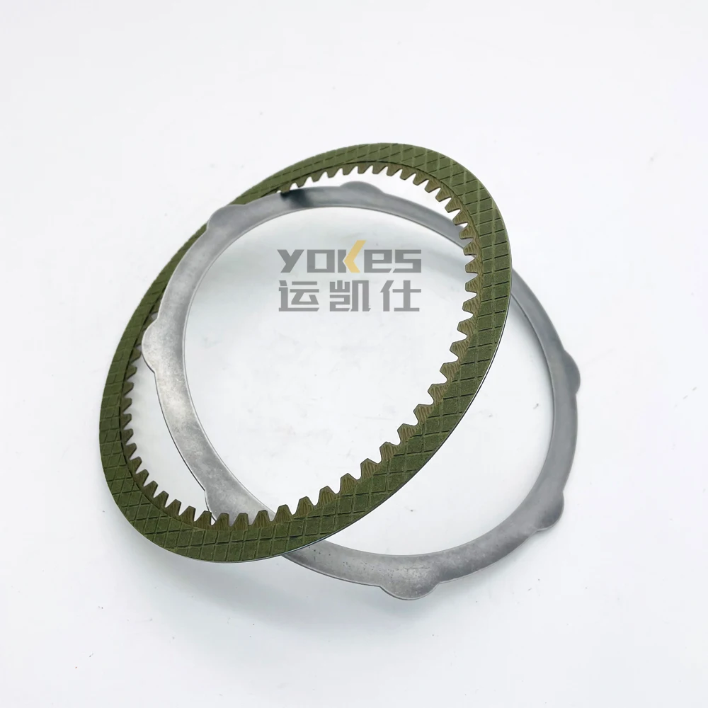 

M5X180 Swing Motor Plate Friction Plate for Kawasaki Parts Excavator Accessories 180*148*2/IT60, 188.5*157.7*1.6/0L8