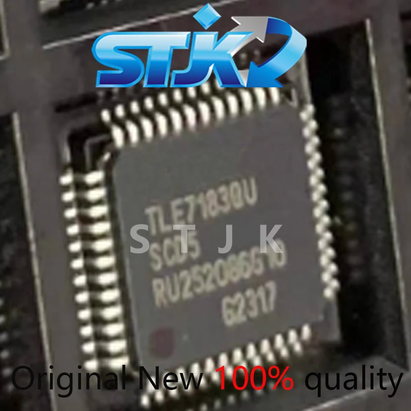 

5PCS/LOT TLE7183QU TLE7183QUSCD5 LQFP48 Three-phase Automobile Power Supply Driver Chip