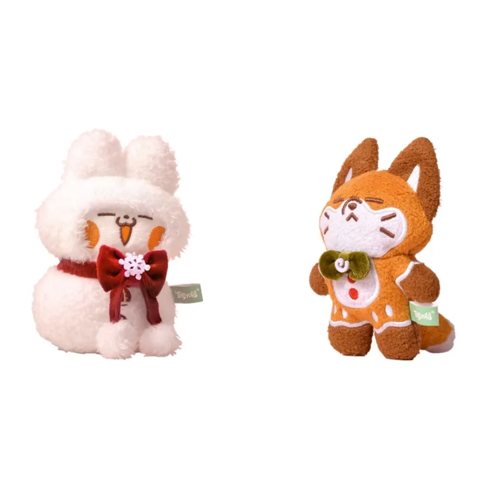 In Stock Original Genuine GSC Dafu Rabbit Anji Fox Strawberry Dafu Plush Strap Cartoon Anime Figure Plush Toys Holiday Gifts