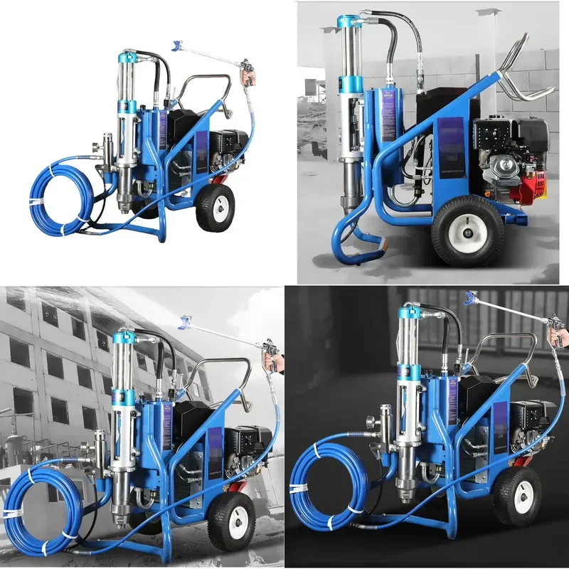 Large Multifunctional Electric High-Pressure Airless Spraying Machine for Coating Putty Engineering Power Spray Gun Painting
