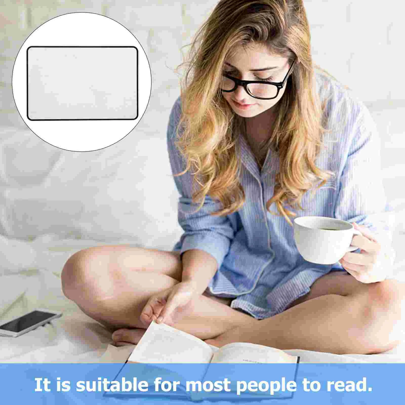 Full Page Magnifying Glass Book Magnifier for Reading Books Computer Screen Accessories Mirror