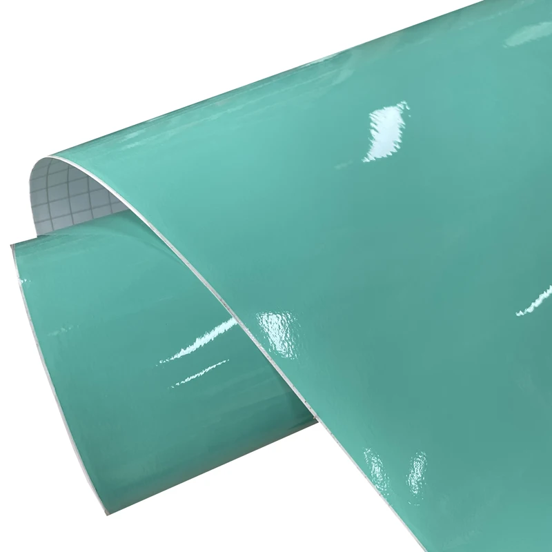 

Premium Gloss Teal Vinyl Wrap Film Roll DIY Self Adhesive Decal Automotive Car Wrapping Foil