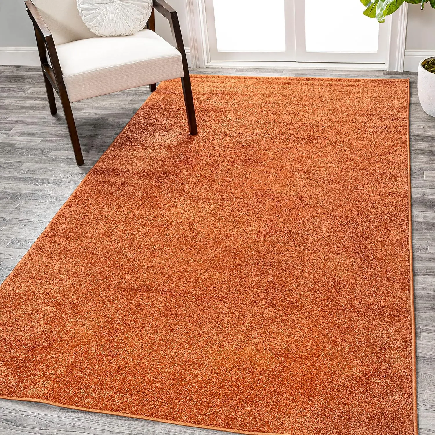 

Solid Low-Pile Indoor Area Rug, Coastal, rugs for bedroom tapete de pelucia para quarto living room decoration