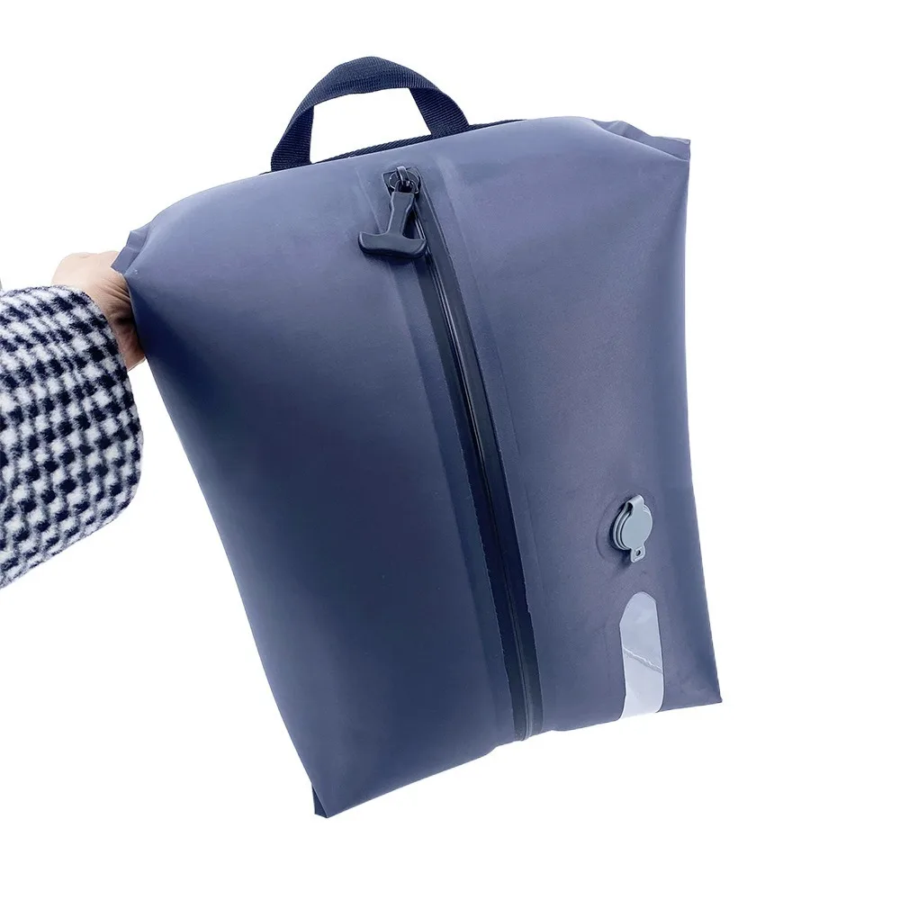 Reusable Vacuum Bags for Travel Folding Waterproof Vacuum Compression Bag Space Saver Dustproof Travel Compression Bag