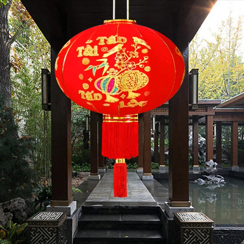 Chinese New Year Red Lantern Chinese New Year Decoration Chinese Spring Festival Lamp Year of Snake Traditional Hanging Lamps