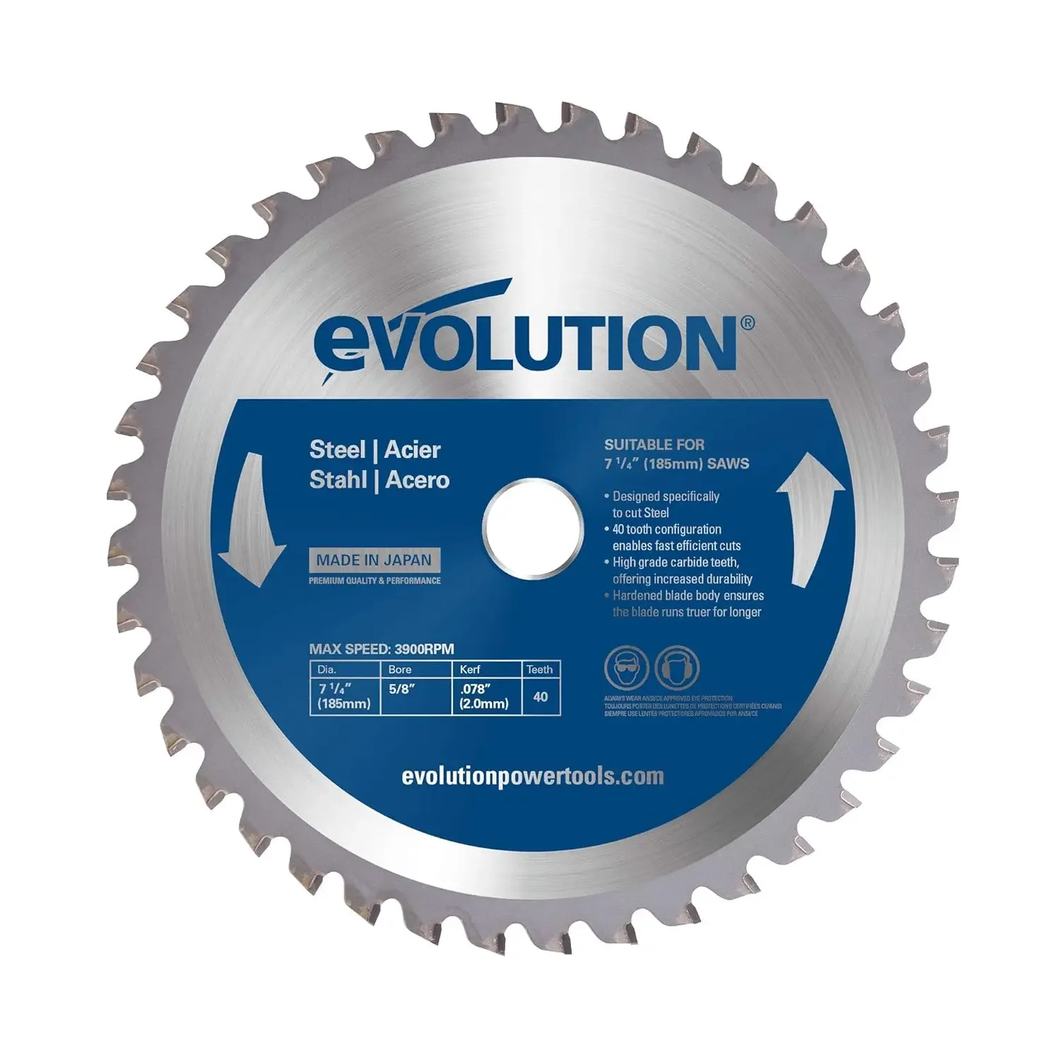 Power Tools 14BLADESS Stainless Steel Cutting Saw Blade, 14-Inch x 90-Tooth , Yellow