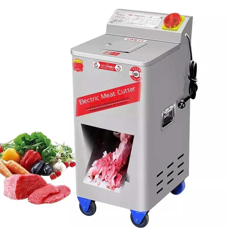 

Commercial Meat Cutter Machine 220V 1500W Stainless Steel Electric Meat Slicer