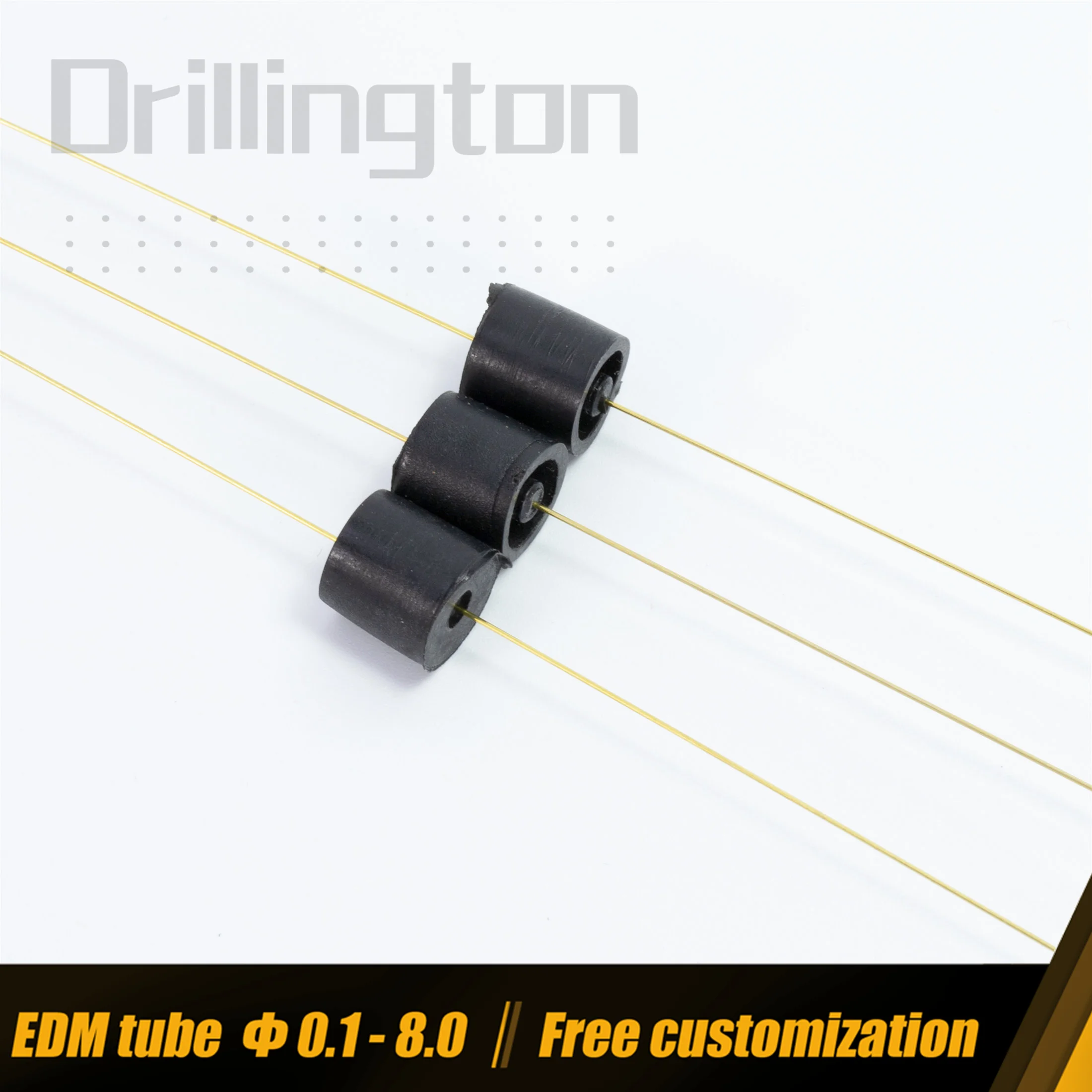 EDM Rubber Grommets 0.1mm-3.0mm for Small Hole Drilling , Rubber Seal for EDM Tube , Water Stopper for Electrode Tubes