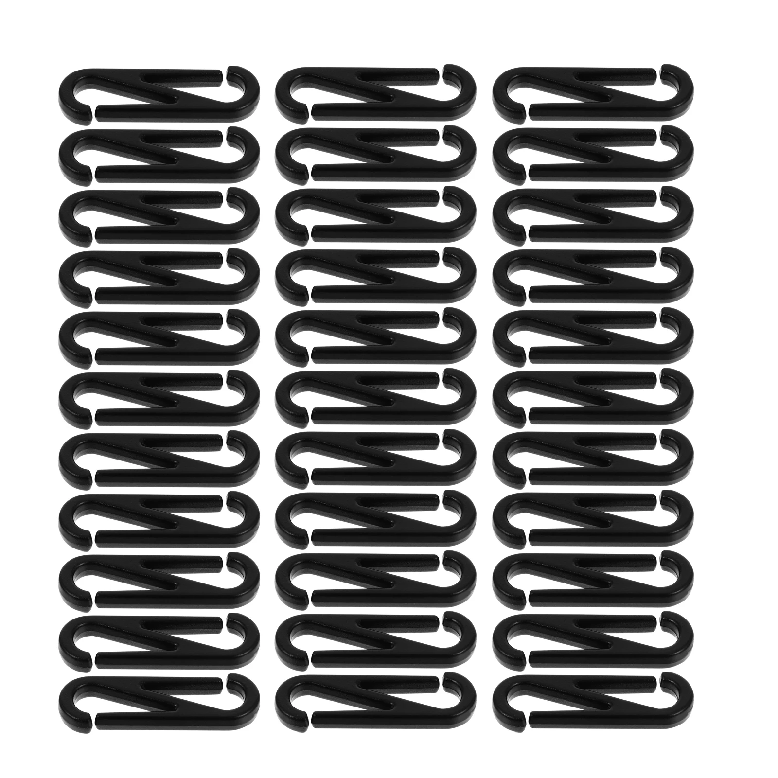 100Pcs 8 Shaped Hook Buckle Reliable Spring Snap Buckles for Clothing Towels Backpacks Utility Fixtures Hook Buckle