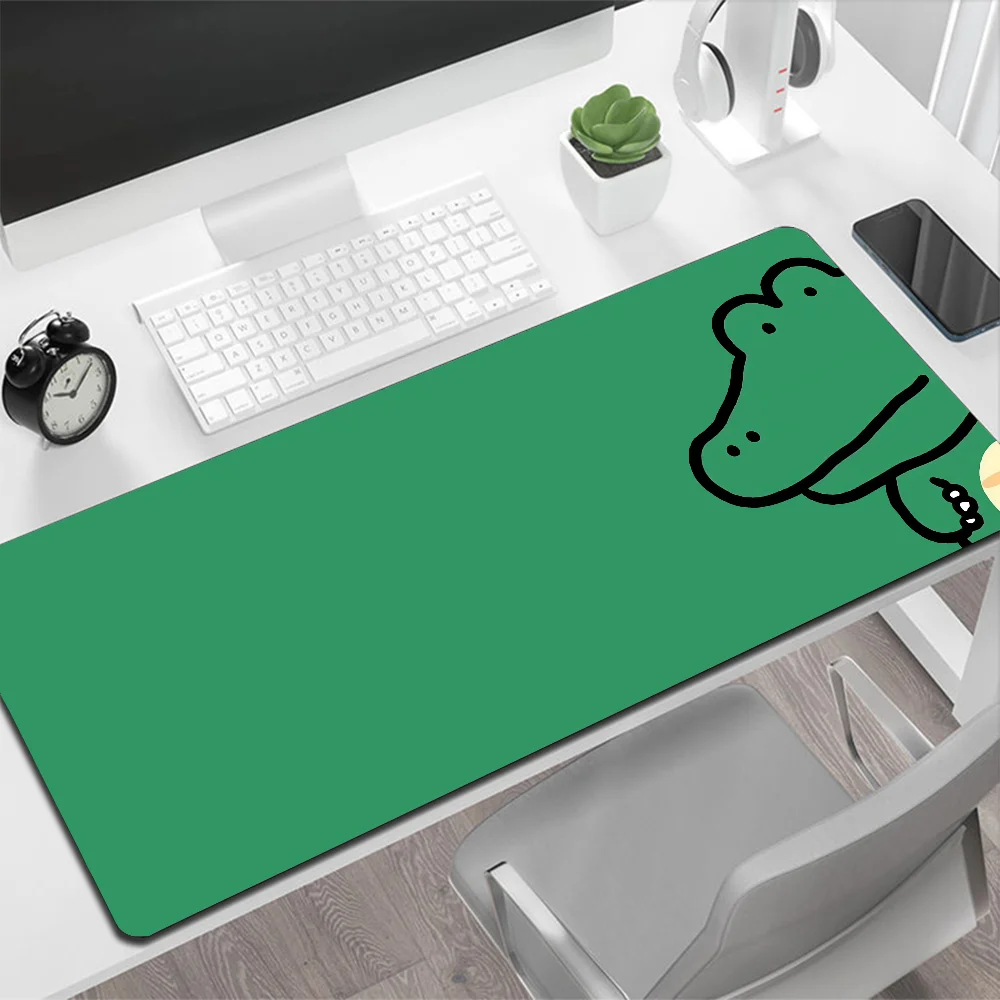 Cute Koala Dog Crocodile Bear Large Mouse Pad Gaming Mouse Pad PC Gamer Computer Mouse Mat Big Mousepad XXL Keyboard Desk Mat