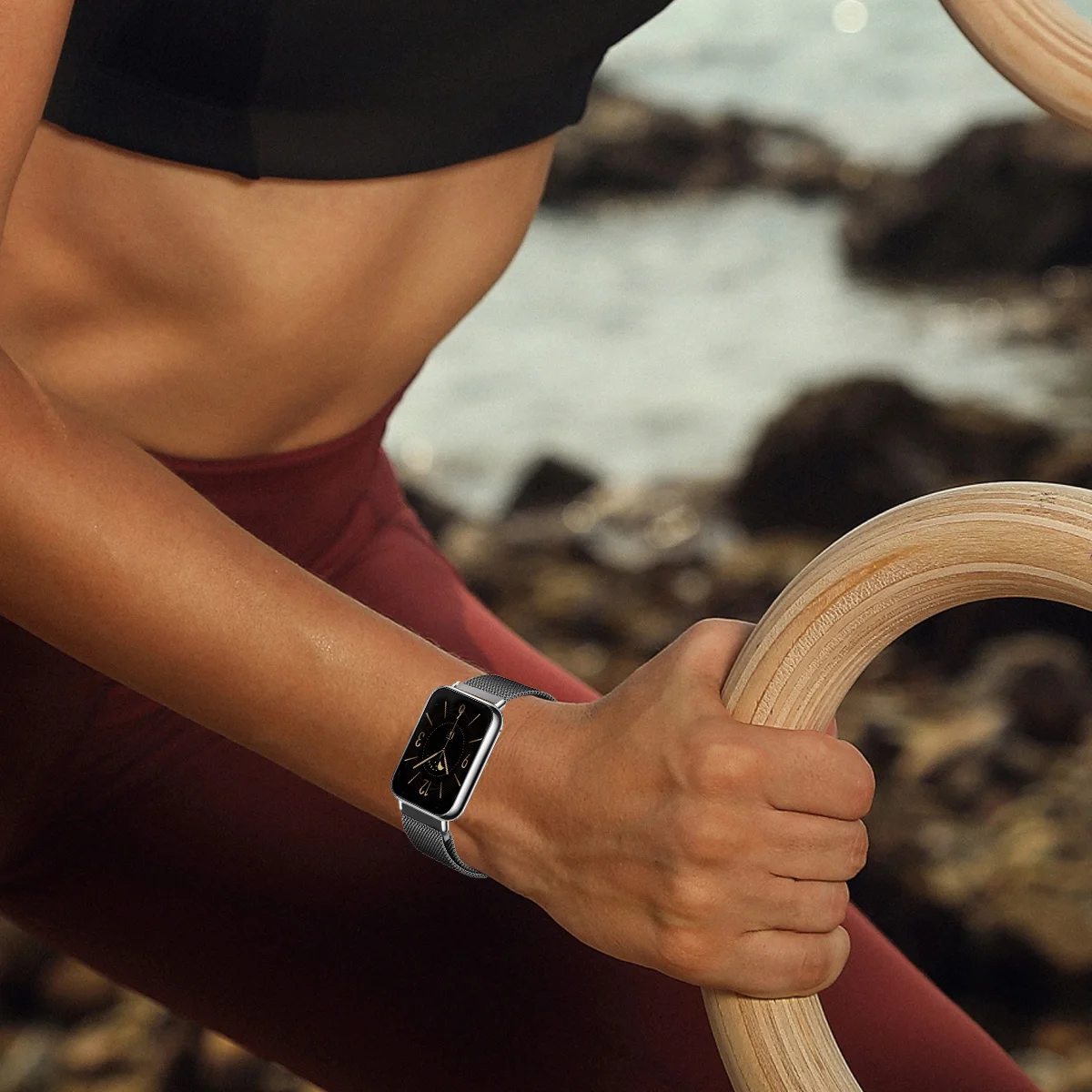 Milanese Loop Band For Redmi watch 5 4 Bracelet For Xiaomi Mi band 9pro/8pro Wristband Replacement Metal Strap Accessories image 6