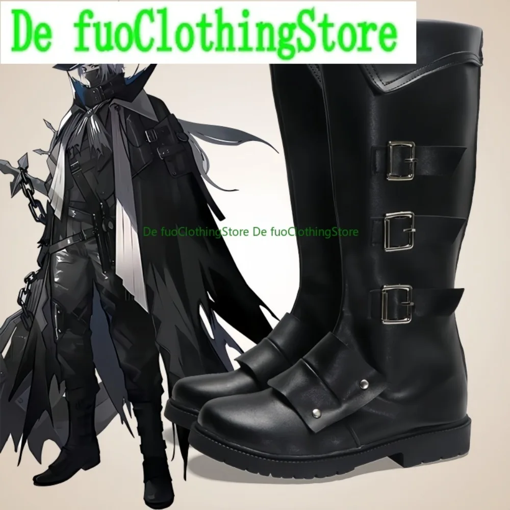 DefuoClothing الفرسان Ulpian تأثيري أحذية ستة نجوم ريبر شخصية الأحذية هالوين كرنفال ملابس تنكرية للحفلات الإكسسوارات الأحذية