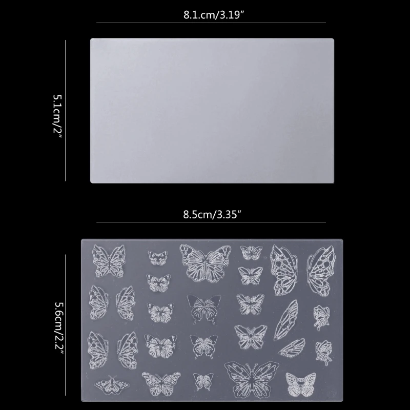 3D Art Silicone Carved Mold Acrylic Art Tools Art Decor Mold Art Template Mould Resin Jewelry Molds C1FF