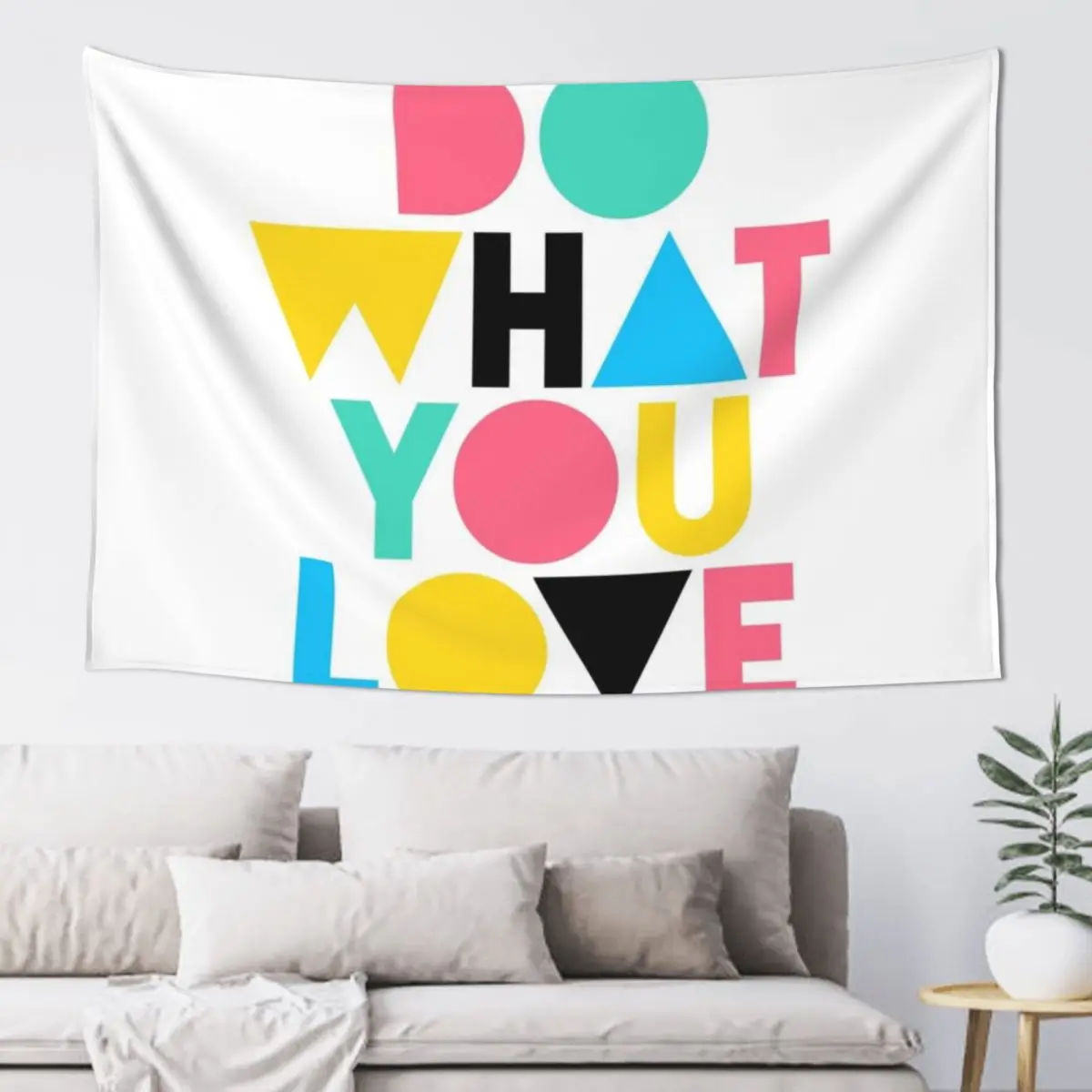 

Do What You Love. Tapestry Aesthetic Decoration Art Mural Home And Comfort Decor Wall Decorations Tapestry