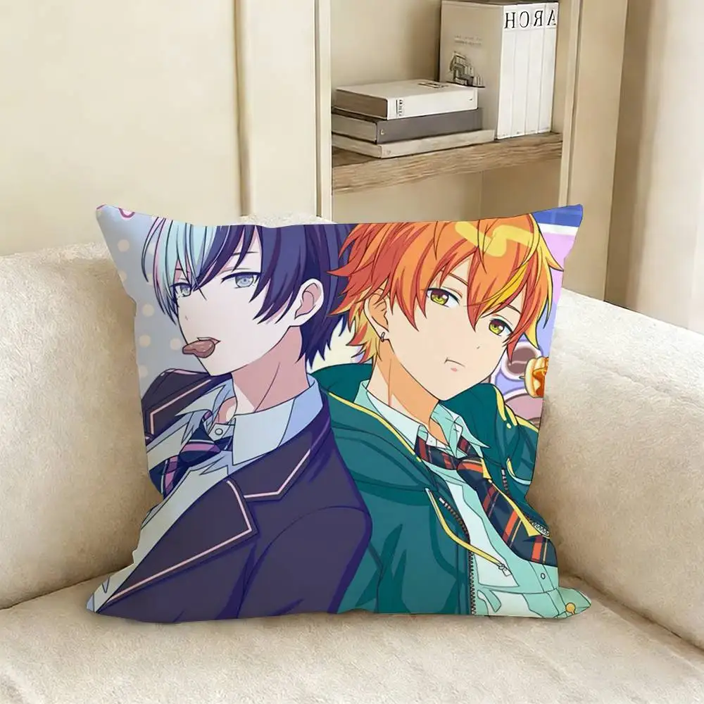 A-Akitoya Akito T-Toya Pillow Case Living Room Sofa Cushion Cover Suitable For Home Bedroom Room Decoration