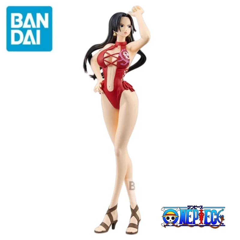 В наличии Bandai, оригинальный цельный Banpresto Boa Hancock Nico Robin, 100% оригинальные праздничные подарки, фигурка, модель, украшения, статуя