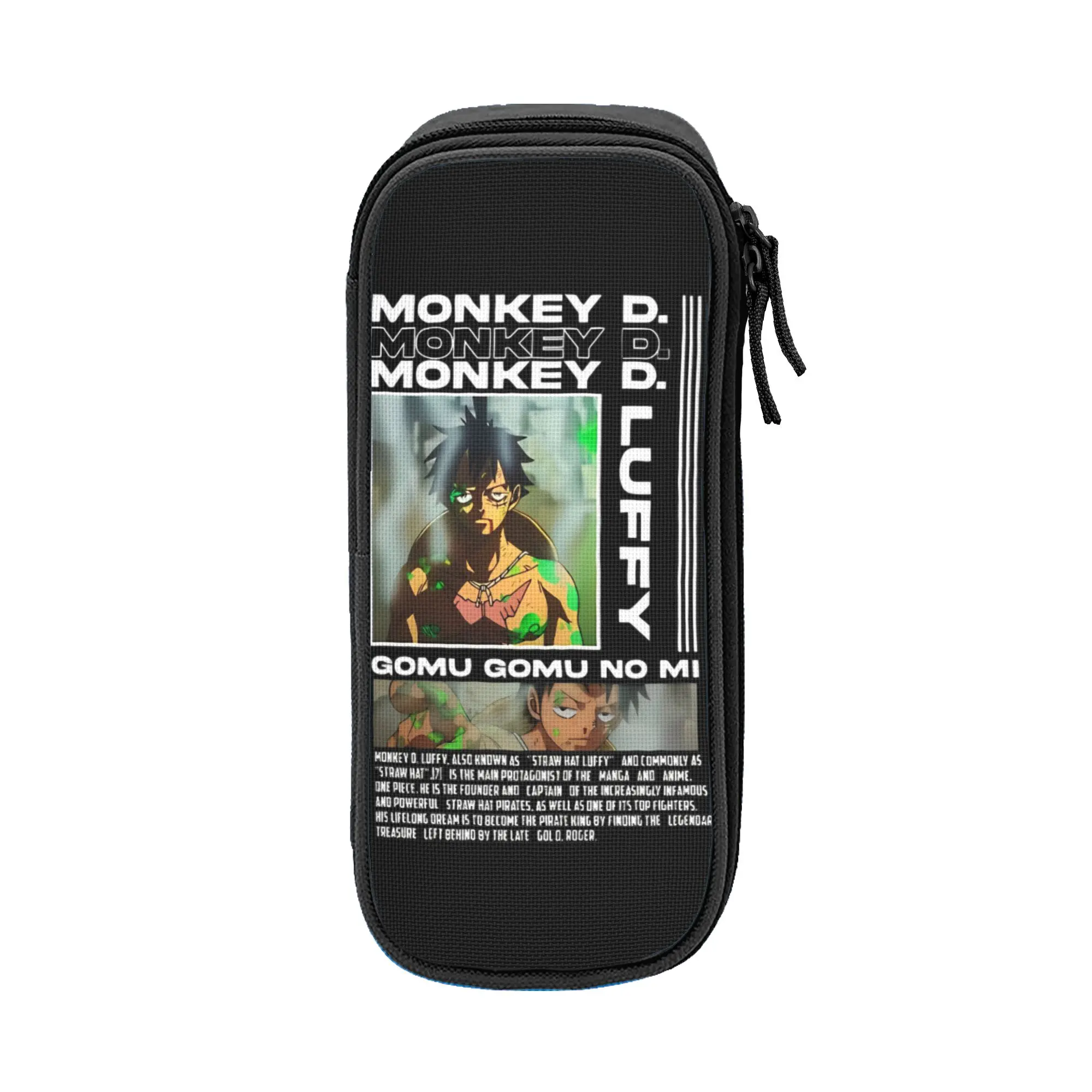 Fashion o-one-piece-e onepiece luffys Pencil Case Pencil Pouch Pen Box for Student Bag School Supplies Gift Stationery