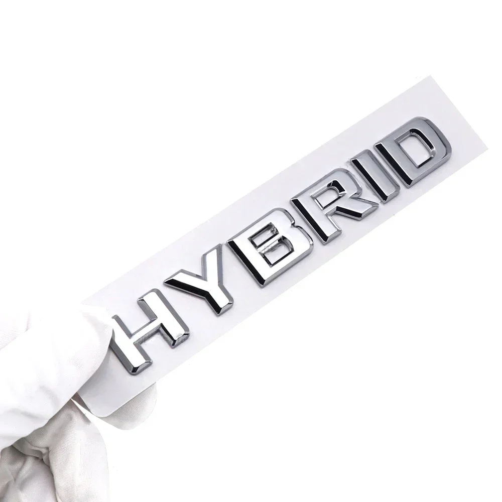 

ABS Car Rear Trunk Emblem Side Sticker Accessories for Mercedes Benz HYBRID W176 W168 W207 W204 W213 CLK GLA SLK G500